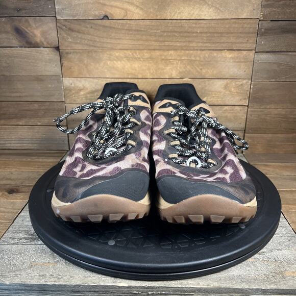 Merrell Antora 3 Womens Size 10 Leopard Sepia Leopard Lace Up Athletic Shoes - Picture 2 of 10